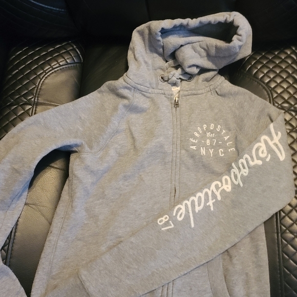 Aeropostale Zip Front Hoodie - Picture 1 of 3
